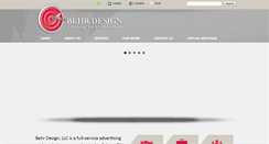 Desktop Screenshot of behrdesign.com